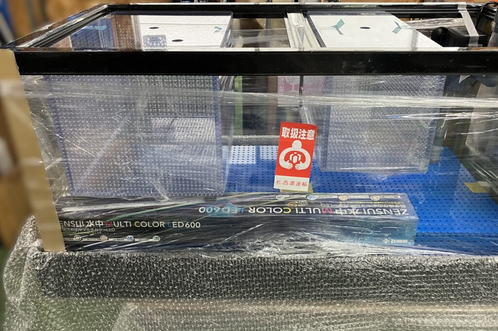 潮900ZR 活魚水槽 新規導入 | 水槽設置・メンテナンス施工ブログ